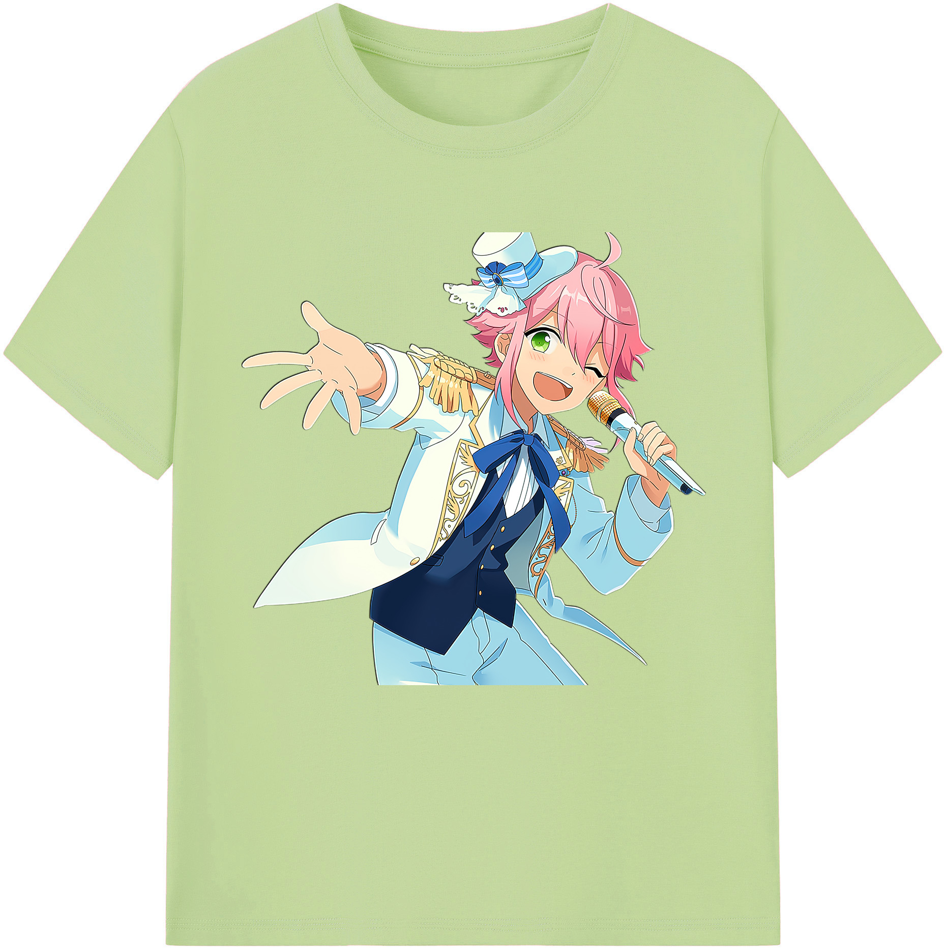 （画像用） あんさんぶるスターズ! Ensemble Stars 綿100％半袖Tシャツ（フロントプリント）